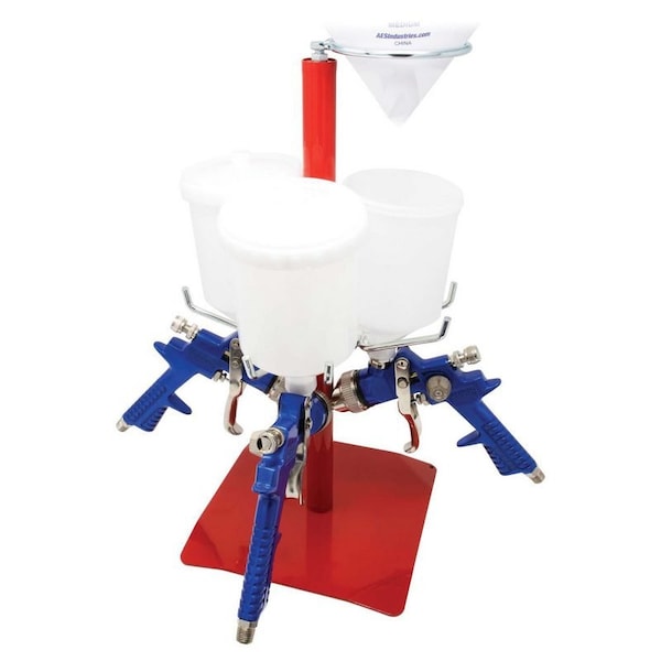 Spray Gun/Strainer Stand - Triple